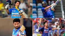 இது வேற லெவல் சாதனை.. எதிரணியின் ஸ்கோரை விட அதிக ரன்கள் அடித்த 4 இந்திய வீரர்கள்.. விவரம்