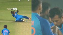 கிரிக்கெட்டின் பாட்ஷா சூர்யகுமார்.. கையில் முத்தமிட்ட சாஹல்.. இது என்ன புது மாதிரியான ஷாட்டா இருக்கே?