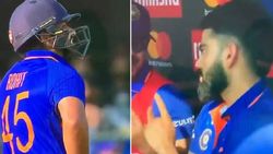 நடுவராக மாறிய விராட் கோலி.. ரோகித்தின் ரிவ்யூவிற்கு தந்த சுவாரஸ்ய ரியாக்‌ஷன்.. தீயாய் பரவும் வீடியோ