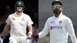 சரியான நக்கல் யா கிங் கோலிக்கு..! பேட்டிங்கில் திணறிய ஸ்மித்.. விராட் கோலி செய்த காரியம்