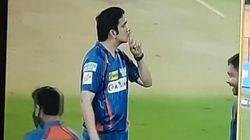 ஆர்ப்பரித்த ஆர்சிபி ரசிகர்கள்.. அமைதியா இருக்கனும்.. வாயில் விரல் வைத்துகாட்டி கவுதம் கம்பீர் பதிலடி