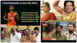 அர்ஜுன் டெண்டுல்கரை பாராட்டி தெறிக்கும் மீம்ஸ்.. பிளே ஆப்க்கு நாங்களும் வரலாமா..MI யின் தரமான செய்கை