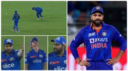 சீனியரை களத்தில் கேவலமாக திட்டிய ரோகித்.. கொஞ்சம் ஓவராக தான் போறீங்க ஹிட்மேன்.. பொளக்கும் ரசிகர்கள்