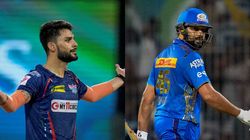 கோலியின் எதிரி நவீன் உல் ஹக்கின் தரமான செய்கை.. தடுமாறிய மும்பை..தோனி செய்ததை ரோகித்தும் சாதிப்பாரா