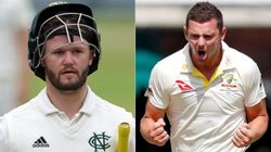 2 ரன்கள்.. ஆசையோடு காத்திருந்த இங்கி ரசிகர்கள்.. ஷாக் கொடுத்த ஹேசல்வுட்.. சதத்தை மிஸ் செய்த டக்கெட்!