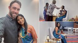 ஆஸி. வீரர் மேக்ஸ்வெல் மனைவிக்கு சீமந்தம்.. இந்து முறைப்படி நிகழ்ச்சியை நடத்திய வெளிநாட்டினர்