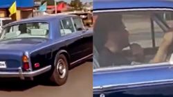 ஓரம் போ! அண்ணாத்தயோட வண்டி வருது.. ஜேம்ஸ்பாண்ட் காரில் வந்து கலக்கிய தோனி