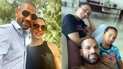 வயசு வித்தியாசத்தை பார்த்தீங்களா.. ஆயிஷா முகர்ஜிக்கு 2 குழந்தை வேறு.. ஷிகர் தவான் காதல் என்னாச்சு?