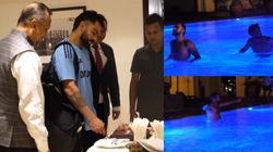 பாக். கதை முடிஞ்சுச்சு.. கேக் வெட்டினா மட்டும் பத்தாது.. நீச்சல் குளத்தில் ஆட்டம் போட்ட ரோஹித், கோலி