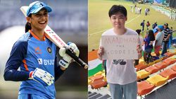 என் கடவுளை பார்த்தே ஆகணும் சார்.. இந்திய கேப்டன் மந்தனாவை பார்க்க 1200 கிமீ. தாண்டி வந்த சீன ரசிகர்