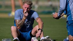 ஆஸ்துமாவால் பாதிக்கப்பட்டாரா இங்கிலாந்து வீரர் பென் ஸ்டோக்ஸ்? இன்ஹேலரை பயன்படுத்தியது ஏன்?