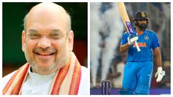 முகம் முழுசா ஒரே சிரிப்பு.. பேத்தியை மடியில் அமர்த்தி இந்தியா, பாக் போட்டியை கண்ட அமித்ஷா