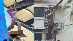 22 அடி உயரம்.. எவ்வளவு அழகா இருக்கு அந்த சிலை.. வான்கடேவில் சச்சினுக்கு கிடைத்த ராஜ மரியாதை!