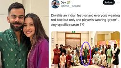 இது என்ன புது புரளியா இருக்கு? தீபாவளி அன்று பச்சை நிற ஆடை.. கோலி மீது சந்தேகம் கிளப்பும் ரசிகர்கள்