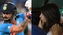 3வது நடுவரிடம் போன அப்பீல்.. ஜஸ்ட் மிஸ்ஸில் தப்பிய விராட் கோலி.. அனுஷ்கா சர்மா ரியாக்‌ஷனை பாருங்க!