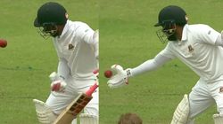 ஃபீல்டிங் டிஸ்டர்ப்.. வங்கதேச வீரருக்கு வித்தியாசமான அவுட்.. கையை வைத்து கொண்டு சும்மா இருங்கப்பா!