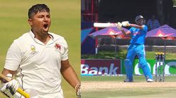 தோனியின் ஹெலிகாப்டர் ஷாட்! சச்சினின் அப்பர் கட்! U19 World cupல் கலக்கிய சர்பிராஸ் தம்பி முசீர் கான்