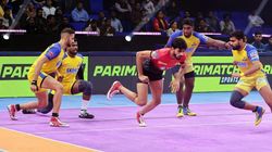 புரோ கபடியில் தமிழ் தலைவாஸ் மாஸ் சம்பவம்.. பெங்களூர் காளையை தெறிக்க ஓடவிட்ட நரேந்தர்