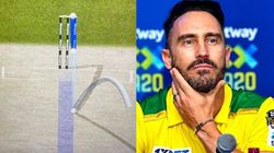 அது அவுட்டே கிடையாது.. டுபிளசிஸை ஏமாற்றிய நடுவர்கள்.. ஜேஎஸ்கே அணி ஆட்டத்தில் சர்ச்சை