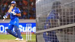 ரோகித்.. ரோகித் என கத்திய ரசிகர்கள்.. ஓங்கி ஒரு அடி விட்ட ஹர்திக் பாண்டியா - வீடியோ