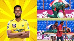 IPL - சிஎஸ்கேவில் களமிறங்கிய வங்கதேச புலி.. நேற்று காயமடைந்த நிலையில், இன்று சென்னைக்கு வந்தார்