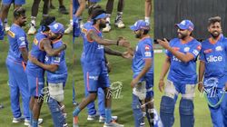 IPL - மும்பை அணியில் ஓய்ந்த மோதல்.. ரோகித்தை கட்டி அணைத்த கேப்டன் ஹர்திக் பாண்டியா - வீடியோ