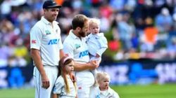 17 ஆண்டு இடைவிடாத நட்பு.. 100வது டெஸ்ட்டில் குழந்தைகளுடன் வந்த நியூசிலாந்து வீரர்கள் கேன் - சவுத்தி