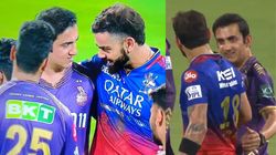 RCB vs KKR: என்ன இப்படி ஆகிருச்சு.. திடீரென உள்ளே வந்த கவுதம் கம்பீர்.. கோலியை கட்டியணைத்து சமாதானம்