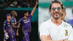 கிங்குயா ஷாருக் கான்.. ஒவ்வொரு வீரருக்கும் தேடி சென்று நன்றி.. தூக்கி கொண்டாடிய ஹர்சித் ராணா!