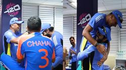 IND vs AFG : ராகுல் டிராவிட்டை தூக்கிய ஜடேஜா.. ஓய்வறையில் ஒரே கூத்து தான் போல.. என்ன நடந்தது?