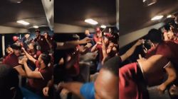 பஸ்ஸிலேயே ஆரம்பம்.. பிராவோவுடன் டான்ஸ் ஆடிய ஆஃப்கான் வீரர்கள்.. எந்த பாடலுக்கு வைப் ஆகுறாங்க பாருங்க