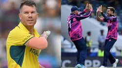 விட்டு கொடுப்பதாக இருந்தால், வார்னரை முதல் ஓவரை வீச சொல்லுங்க.. ஸ்காட்லாந்து வீரர் கிண்டல்