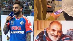 விராட் கோலி மொபைல் Wall Paper-ல் இருக்கும் நபர் யார் தெரியுமா? கிங் கோலிக்கு இவ்வளவு பக்தியா?