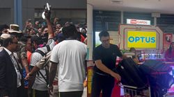 மக்கள் வெள்ளத்தில் மும்பை விமான நிலையம்.. இது தான் இந்தியா! ஆஸி.வீரர்களுக்கு நடந்ததையும் பாருங்க