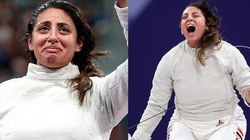 பாரிஸ் ஒலிம்பிக்கில் பங்கேற்ற 7 மாத கர்ப்பிணி.. வயிற்றில் குழந்தையுடன் நாட்டுக்காக வாள்வீச்சு