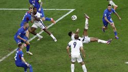 உயிரே போயிருச்சி.. கடைசி நிமிடத்தில் வந்த பை-சைக்கிள் கிக்.. பெல்லிங்கம் கோலால் தப்பிய இங்கிலாந்து! 