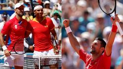 ஒலிம்பிக் - 2 முறை தங்கம் வென்ற நடால் தோல்வி.. 2வது சுற்றில் ஜோகோவிச் அபாரம்