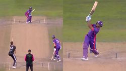 NIcholas Pooran -113 மீட்டர் தூரம் சிக்சர்.. 8 சிக்சர் அடித்து நிக்கோலஸ் பூரான் வெறியாட்டம் -வீடியோ