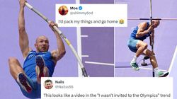 ஒலிம்பிக் - ஐயோ போச்சே! போல் வால்ட் பிரிவில் நடந்த காமெடி.. கலகல வீடியோ