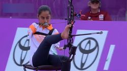 இதுதான் சம்பவம்.. கால்ககளால் வில்வித்தையில் மேஜிக் செய்த ஷீத்தல் தேவி.. ஒரு புள்ளியில் மிஸ்ஸான சாதனை