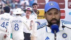 தோல்விக்கு அனைத்து வீரர்களும் பொறுப்பு.. அஸ்வின், ஜடேஜாவை கட்டம் கட்டாதீர்கள்.. ரோஹித் சர்மா பேட்டி!