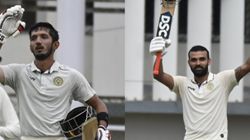 ரஞ்சி கிரிக்கெட்டில் 606 ரன்கள் பார்ட்னர்ஷிப் அமைத்து சாதனை.. ஒரே இன்னிங்சில் 2 வீரர்கள் முச்சதம்!