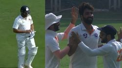 ரோகித் சர்மாவின் விக்கெட்டை வீழ்த்திய பிறகு கொண்டாடாதது ஏன்? காஷ்மீர் வீரர் உமர் உருக்கம்