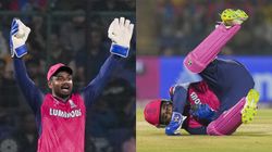 ரிட்டையர்ட் ஹர்ட்.. இடுப்பை பிடித்து கொண்டு நகர்ந்த சஞ்சு சாம்சன்.. பதறிய டிராவிட்.. என்ன நடந்தது?