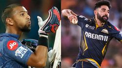 வாயை விட்டு வாங்கிக் கட்டிக் கொண்ட முகமது சிராஜ்.. பேட்டால் முத்தம் கொடுத்த பூரன்.. என்ன நடந்தது?