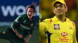 தோனி பற்றி உருகிய பாகிஸ்தான் கேப்டன்.. உலகக் கோப்பைக்கு முன் மனம் திறந்த பாத்திமா சனா