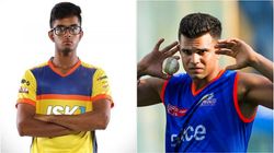 நீயா.. நானா.. ராகுல் டிராவிட் மகன் விக்கெட்டை வீழ்த்திய சச்சின் மகன் அர்ஜுன் டெண்டுல்கர்!