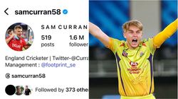 அப்போ அது உண்மை தானா! சாம் கரணின் இன்ஸ்டா பக்கத்தில் நடந்த மாற்றம்.. சோகத்தில் சிஎஸ்கே!