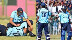 21 வயதான கேகேஆர் வீரர் ஆங்கிரிஷ் ரகுவன்ஷிக்கு தலையில் காயம்.. விஜய் ஹசாரே தொடரில் சோகம்