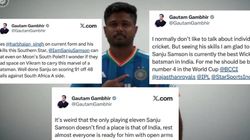 IND vs SA: அது வேற வாய், இது வேற வாய்.. சஞ்சு சாம்சனுக்காக போர் கொடி தூக்கிய கம்பீர்